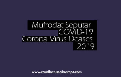 Mufrodat/ Kosa kata penting terkait Corona Virus