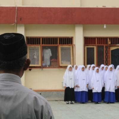 Raudhatus Salaam Gelar Apel Pembukaan Ujian Penilaian Tengah Semester