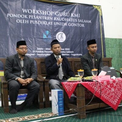 Pusdiklat UNIDA Gontor Kunjungi Ponpes Raudhatus Salaam Guna Tingkatkan Kualitas Pembelajaran