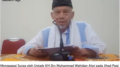 Ceramah Ahad Pagi oleh Pimpinan Pondok Pesantren Raudhatus Salaam