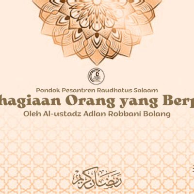 Kebahagiaan Orang Berpuasa