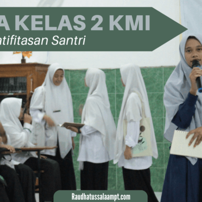 Drama Kelas 2 SMP, Latih Kekreatifitasan Santri